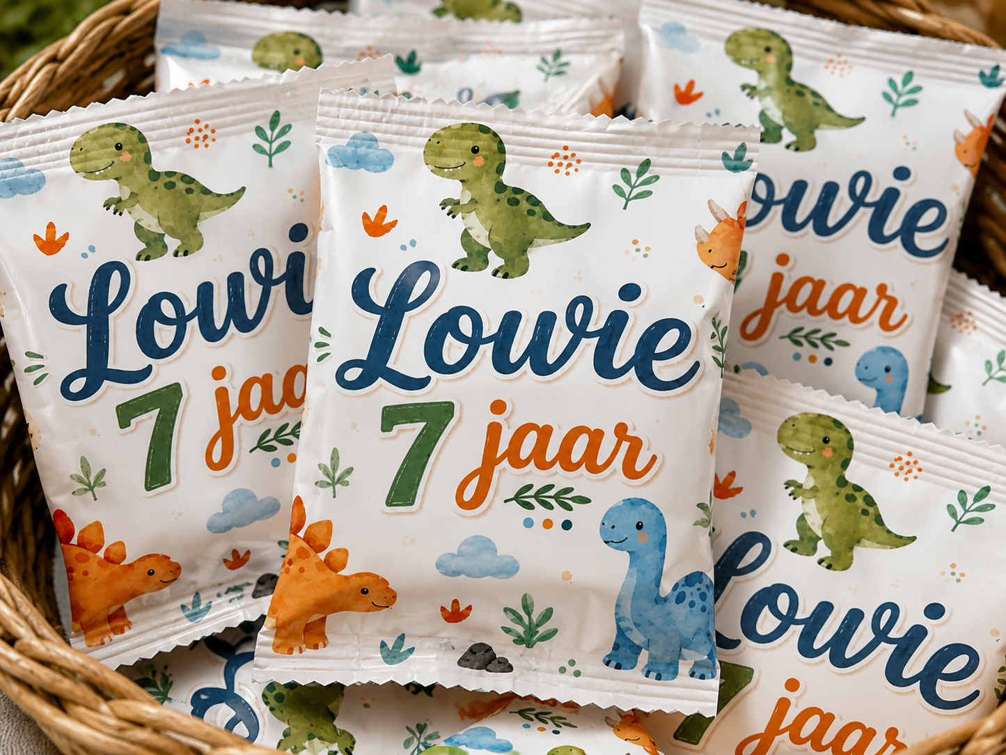 Snoepzakje Verjaardag Dinosaurus