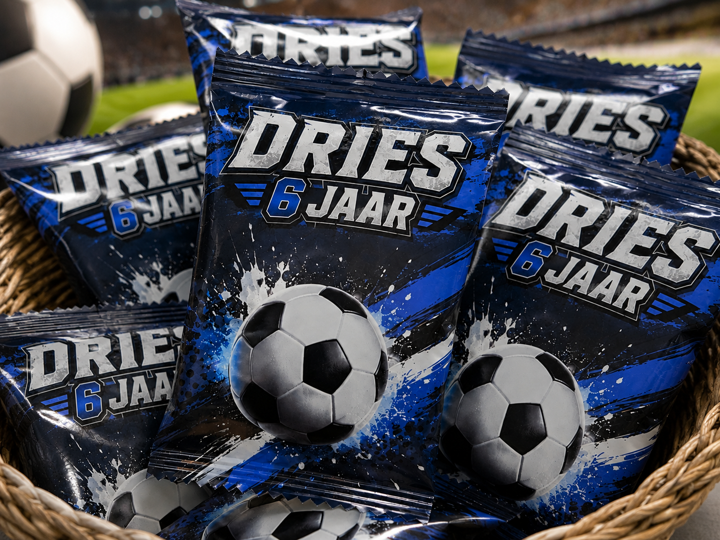 Snoepzakje Verjaardag Voetbal