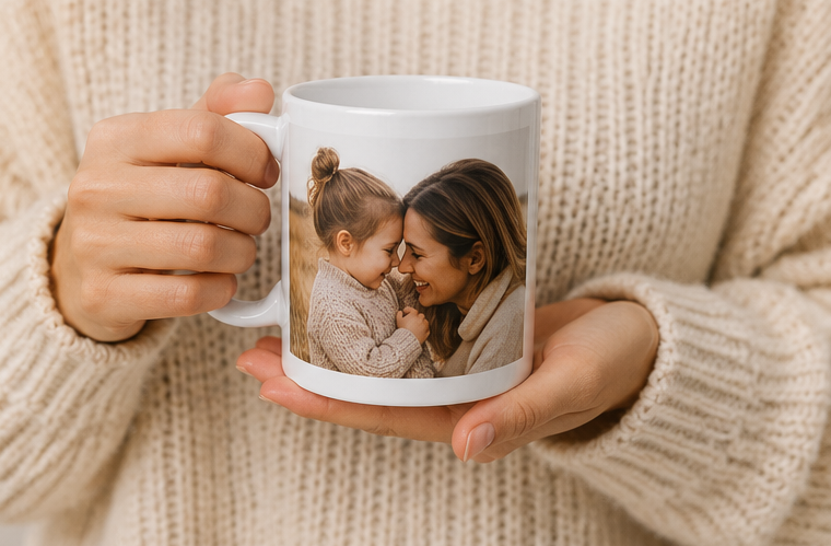 Fotomok met eigen foto – 330 ml
