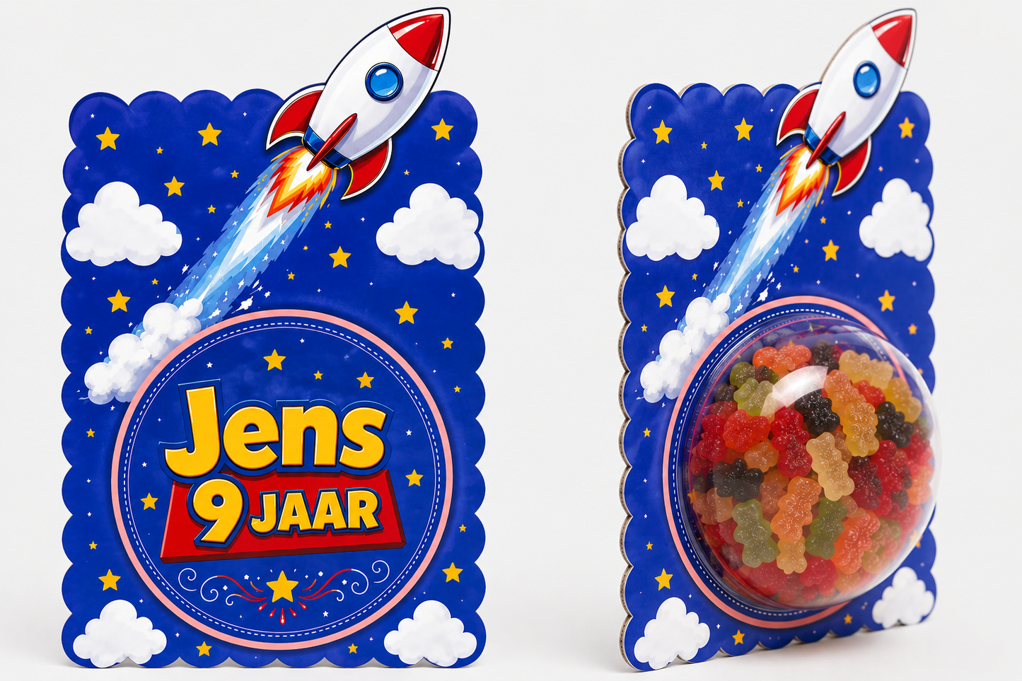 Snoepkaart met Snoepbol – Ruimte