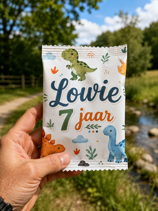 Snoepzakje Verjaardag Dinosaurus