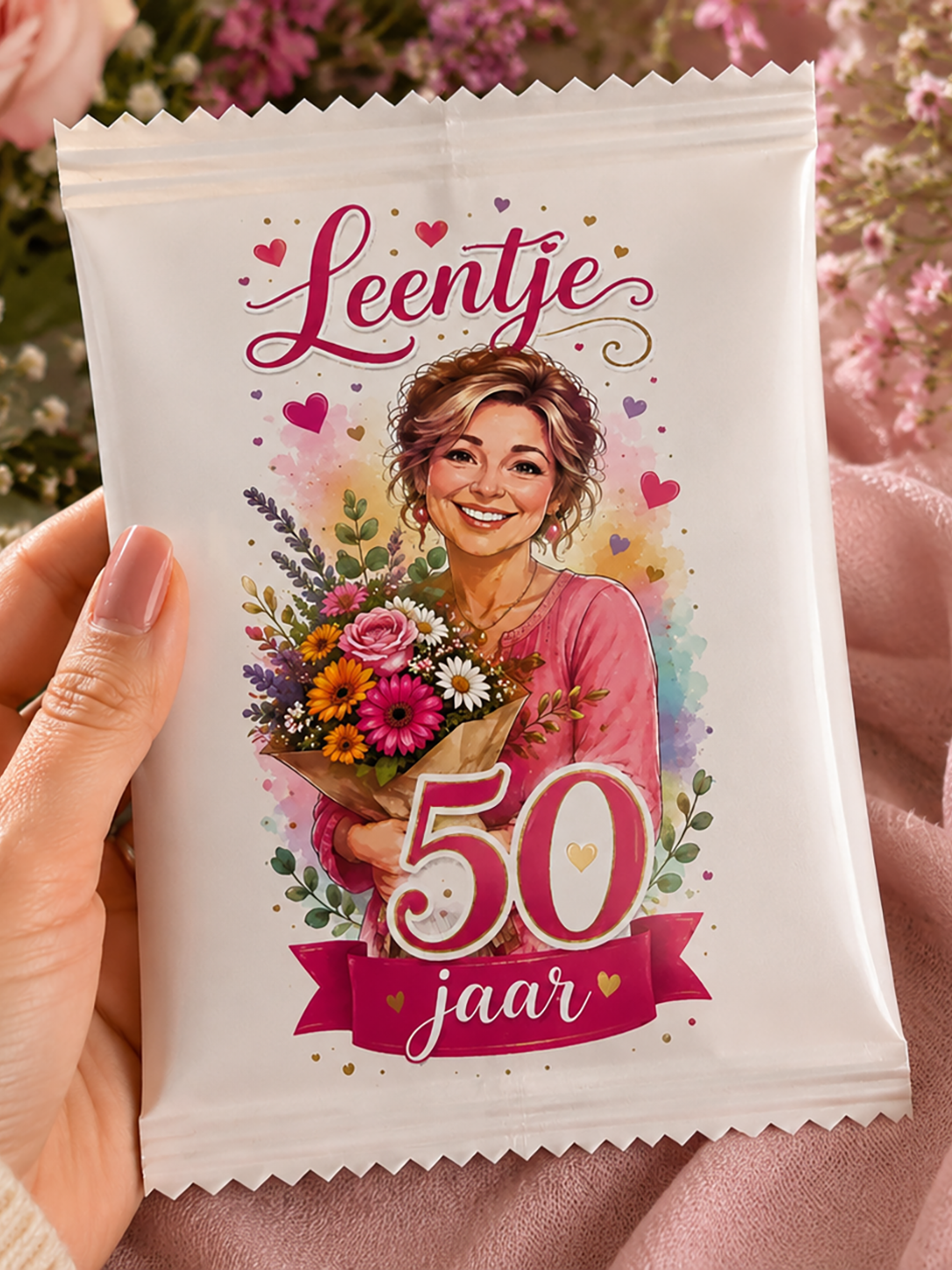 Snoepzakje Verjaardag Vrouw 50 jaar