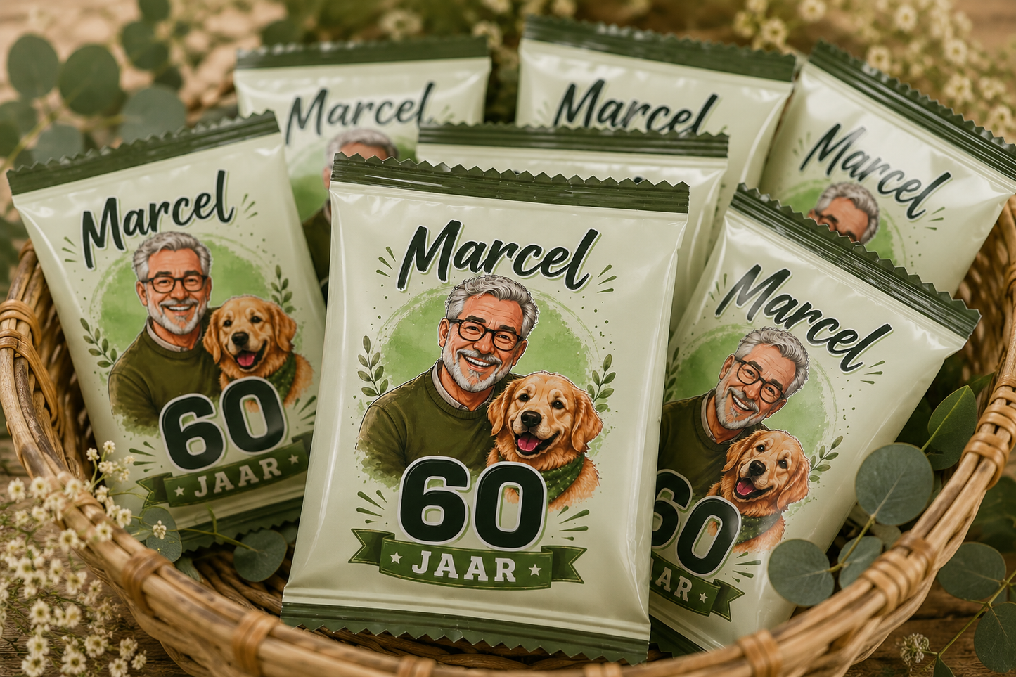 Snoepzakje Verjaardag Man 60 jaar