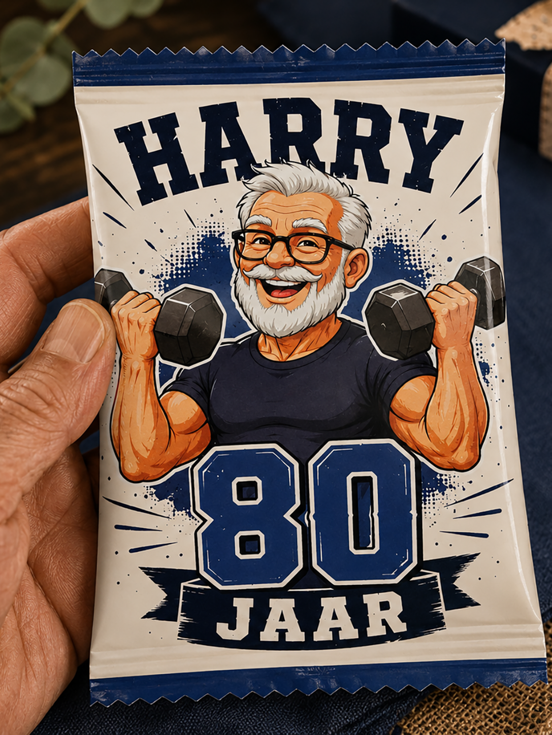Snoepzakje Verjaardag Man 80 jaar