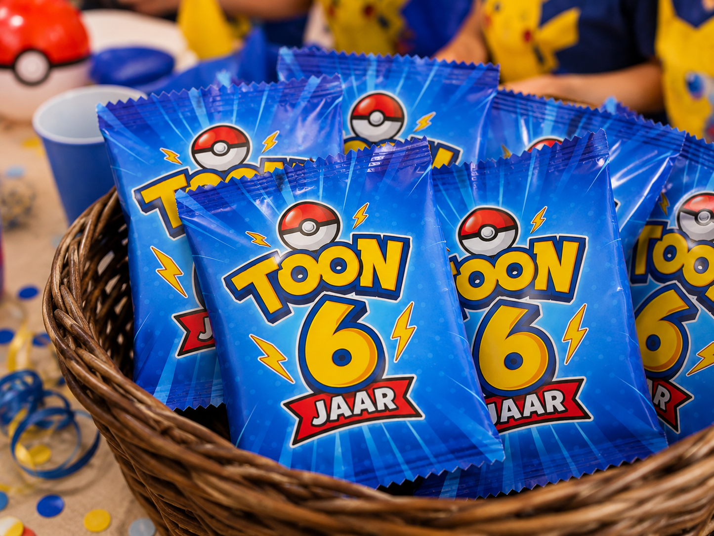Snoepzakje Verjaardag Pokemon