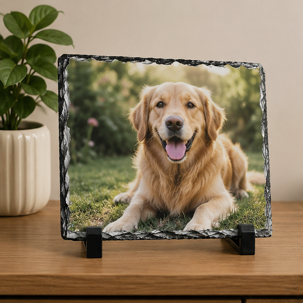 Leisteen Fotopaneel met Eigen Foto – 15 x 20 cm