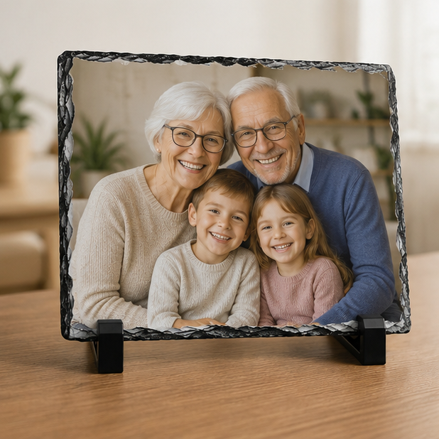 Leisteen Fotopaneel met Eigen Foto – 15 x 20 cm