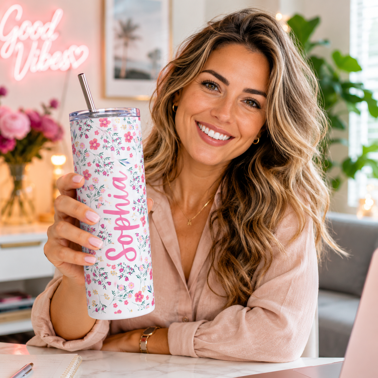 Gepersonaliseerde Thermos Tumbler - 600 ml