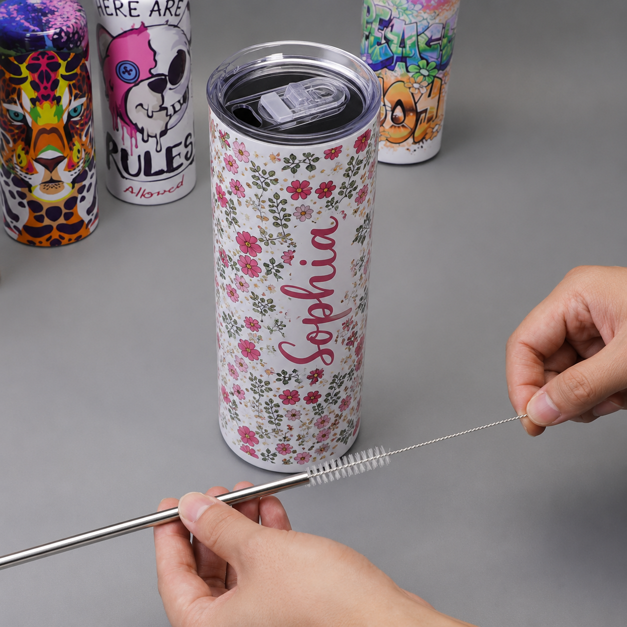 Gepersonaliseerde Thermos Tumbler - 600 ml